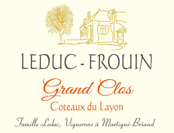 Coteaux du Layon Grand Clos seig LEDUC FROUIN